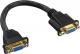 Adapter AV InLine D-Sub (VGA) - D-Sub (VGA) czarny (17302G) 1