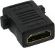 Adapter AV InLine HDMI - HDMI czarny (17600M) 1