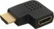 Adapter AV InLine HDMI - HDMI czarny (17600T) 1