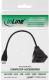 InLine HDMI HDMI x2, 0.2m, Czarny (17681) 1