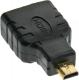 Adapter AV InLine HDMI Micro - HDMI czarny (17690D) 1