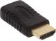 Adapter AV InLine HDMI - HDMI czarny (17691G) 1