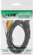 Kabel Intos Jack 3.5mm - RCA (Cinch) x3 1.5m czarny (89600) 2