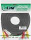 Kabel Intos RCA (Cinch) x3 - RCA (Cinch) x3 3m czarny (89603) 1