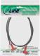 Kabel Intos RCA (Cinch) x2 - RCA (Cinch) x2 1.2m czarny (89929) 1