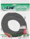 Kabel Intos RCA (Cinch) x2 - RCA (Cinch) x2 2.5m czarny (89932) 1