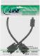 Kabel InLine D-Sub (VGA) - D-Sub (VGA) 0.5m czarny (17805B) 1