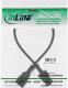 Kabel zasilający InLine 3 Pin IEC C13 - C14 0.5m (16605) 1