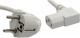 Kabel zasilający InLine Typ F German kątowy - 3 Pin IEC-C13 kątowy (16647A) 1