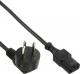 Kabel zasilający InLine Typ H Izrael - IEC connector 1.8m (16652H) 1