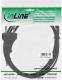 Kabel zasilający InLine Typ C Euro - EURO 8 męski 1m (16654H) 2