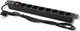 Qoltec Listwa zasilająca do szafy RACK 1U 16A PDU 8xSCHUKO 2m (54469) 4