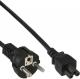 Kabel zasilający InLine Typ F German -" Mikey Mouse" laptop Plug (16656O) 1