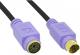 InLine PS/2 - PS/2, 5m, Czarny (13345W) 1