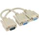 InLine D-Sub (VGA) x2 D-Sub (VGA), Szary (17307) 1