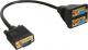 InLine D-Sub (VGA) x2 D-Sub (VGA), 0.3m, Czarny (17308) 1