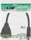 InLine D-Sub (VGA) x2 D-Sub (VGA), 0.3m, Czarny (17308) 1