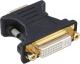 Adapter AV InLine DVI-I - D-Sub (SVGA) czarny (17790P) 1