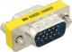 Adapter AV InLine D-Sub (SVGA) - D-Sub (SVGA) żółty (37714) 2