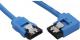 InLine SATA - SATA, 0.3m, Niebieski (27703R) 1