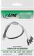 InLine SFF 8643 - SATA x4, 1m, Szary (27630B) 2