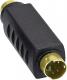 Adapter AV InLine RCA (Cinch) - S-Video czarny (99401A) 2