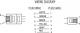InLine Modularny kabel RJ45 8P6C do RJ12 6R6C, czarny, 3m (18643) 1