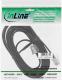 InLine Modularny kabel RJ45 8P6C do RJ12 6R6C, czarny, 3m (18643) 2