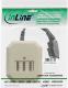 InLine Adapter German TAE-F do TAE NFN + RJ11 (69905) 2