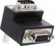 InLine Adapter 9 Pin Sub-D męski - żeński, kątowy - 31218W 1