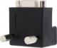 InLine Adapter 9 Pin Sub-D męski - żeński, kątowy - 31218W 3