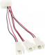 InLine Molex - 3-pin x3, Wielokolorowy (33005A) 2