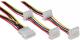 InLine Molex - Molex x4, 0.55m, Wielokolorowy (29654A) 1