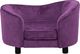 vidaXL Sofa dla psa, burgundowa, 69x49x40 cm, pluszowa 2