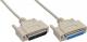 InLine DB-25 - DB-25, 3m, Szary (11424M) 1
