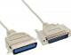 InLine DB-25 - Centronics 36-pin, 3m, Szary (11443) 1