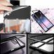 Etui XIAOMI MI 11 3w1 Double Magnetic 360 Aluminium i Szkło czarne 10