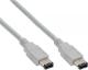 InLine Firewire 6-pin - Firewire 6-pin, 1.8m, Biały (34002W) 1