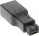 InLine Firewire 9-pin - Firewire 6-pin, Czarny (34600A) 1