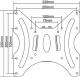 InLine Uchwyt ścienny 23115A 23'' - 42'' 1
