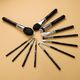 Eigshow Beauty Eigshow Beauty Master Series Bright Silver Zestaw 12 pędzli do makijażu 3