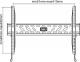 InLine Uchwyt ścienny 23119B 23'' - 42'' 1
