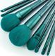 Eigshow Beauty Eigshow Beauty seria Jade Zestaw 8 zielonych pędzli Premium + Tuba 4