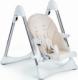 Ricokids Krzesełko do karmienia ze stolikiem, leżaczek Lindo kremowo białe 4