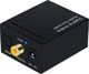 Adapter AV Home Appliances Jack 3.5mm - RCA (Cinch) x2 czarny (AK319A) 2