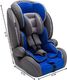 Fotelik samochodowy Multistore Fotelik samochodowy 3w1 9-36kg Szaro niebieski universal 7