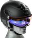 Uvex Kask z przyłbicą szybą Uvex Hlmt 300 Vario Black Mat 2019 1