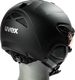 Uvex Kask z przyłbicą szybą Uvex Hlmt 300 Vario Black Mat 2019 4