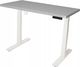 Biurko Ergonome Biurko Regulowane Elektrycznie Szary 110x50 18mm 1
