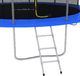 Trampolina ogrodowa vidaXL 92945 z siatką wewnętrzną 16 FT 487 cm 5